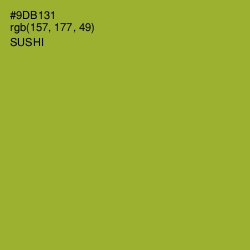#9DB131 - Sushi Color Image