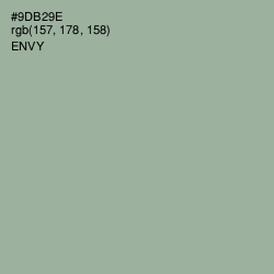 #9DB29E - Envy Color Image