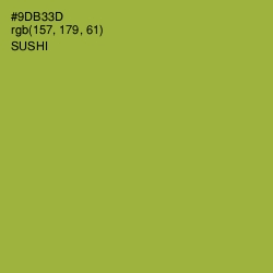 #9DB33D - Sushi Color Image