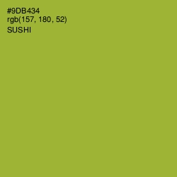 #9DB434 - Sushi Color Image