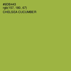 #9DB443 - Chelsea Cucumber Color Image