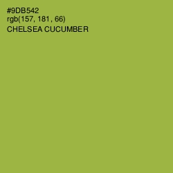 #9DB542 - Chelsea Cucumber Color Image