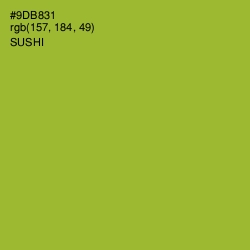 #9DB831 - Sushi Color Image
