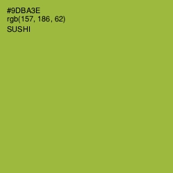 #9DBA3E - Sushi Color Image