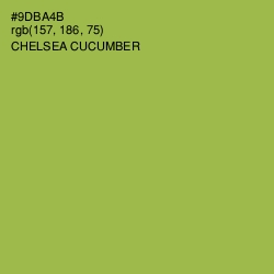 #9DBA4B - Chelsea Cucumber Color Image