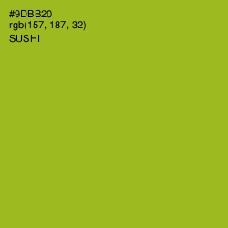 #9DBB20 - Sushi Color Image