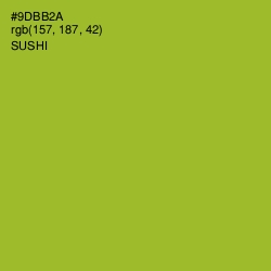 #9DBB2A - Sushi Color Image