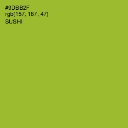 #9DBB2F - Sushi Color Image