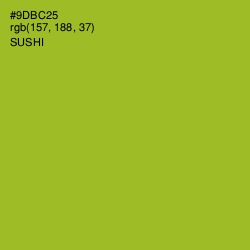 #9DBC25 - Sushi Color Image