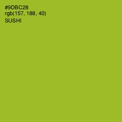 #9DBC28 - Sushi Color Image