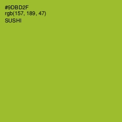 #9DBD2F - Sushi Color Image