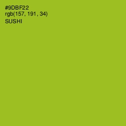 #9DBF22 - Sushi Color Image
