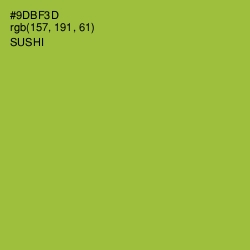 #9DBF3D - Sushi Color Image