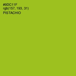 #9DC11F - Pistachio Color Image