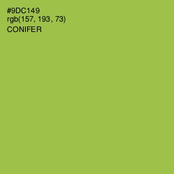 #9DC149 - Conifer Color Image