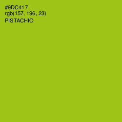 #9DC417 - Pistachio Color Image