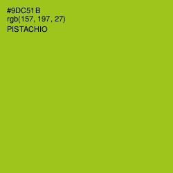 #9DC51B - Pistachio Color Image