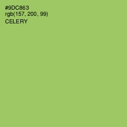 #9DC863 - Celery Color Image