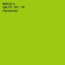 #9DC913 - Pistachio Color Image