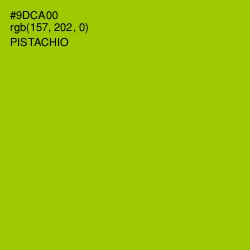 #9DCA00 - Pistachio Color Image