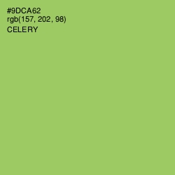 #9DCA62 - Celery Color Image