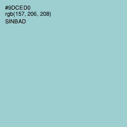 #9DCED0 - Sinbad Color Image