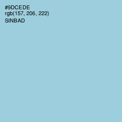 #9DCEDE - Sinbad Color Image