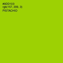 #9DD103 - Pistachio Color Image