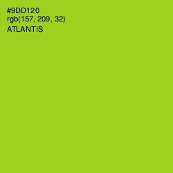 #9DD120 - Atlantis Color Image