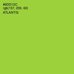#9DD13C - Atlantis Color Image