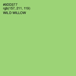 #9DD377 - Wild Willow Color Image