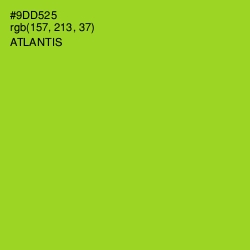 #9DD525 - Atlantis Color Image