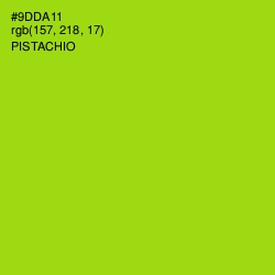 #9DDA11 - Pistachio Color Image