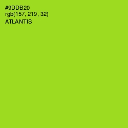 #9DDB20 - Atlantis Color Image