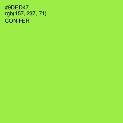 #9DED47 - Conifer Color Image