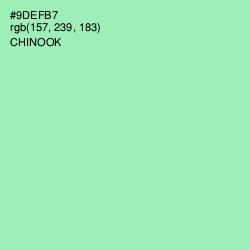 #9DEFB7 - Chinook Color Image