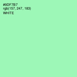 #9DF7B7 - Chinook Color Image
