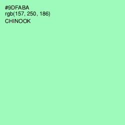 #9DFABA - Chinook Color Image