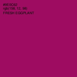 #9E0C62 - Fresh Eggplant Color Image