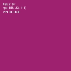 #9E216F - Vin Rouge Color Image