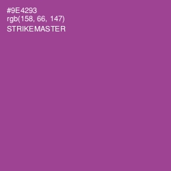 #9E4293 - Strikemaster Color Image