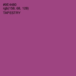 #9E4480 - Tapestry Color Image