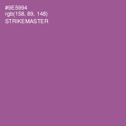 #9E5994 - Strikemaster Color Image