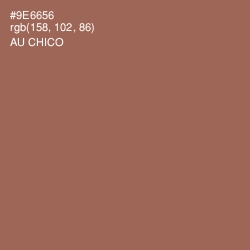 #9E6656 - Au Chico Color Image