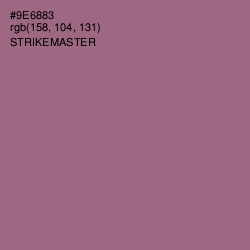 #9E6883 - Strikemaster Color Image