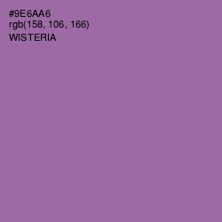 #9E6AA6 - Wisteria Color Image