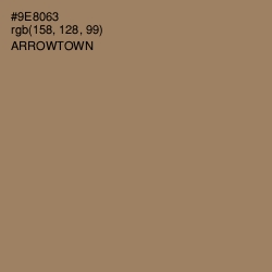 #9E8063 - Arrowtown Color Image