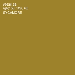 #9E812B - Sycamore Color Image