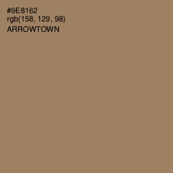#9E8162 - Arrowtown Color Image