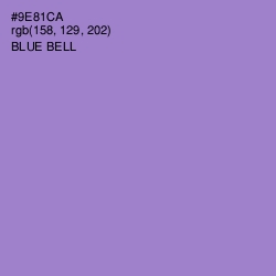 #9E81CA - Blue Bell Color Image